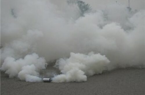 Article : Les gaz lacrymogènes, bijoux préférés des policiers haïtiens